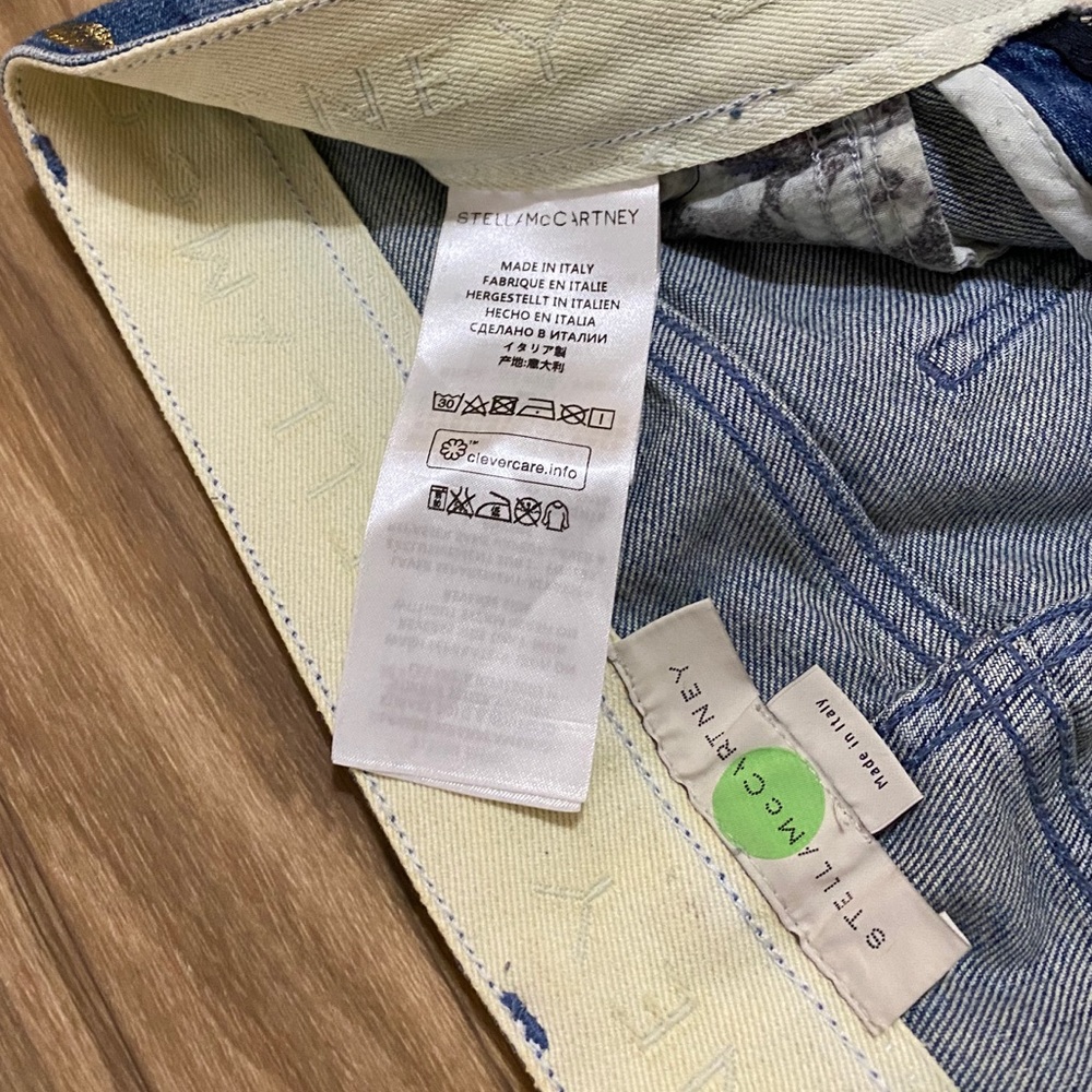 Stella McCartney Jeans Metallic Polka Dot - Picture 8 of 8